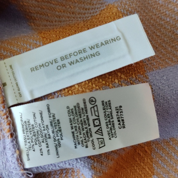 Gingham Button Square Neck Dress - Picture 7 of 12